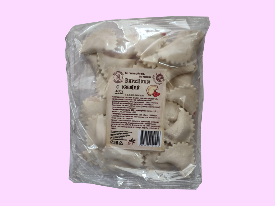 Вареники с вишней