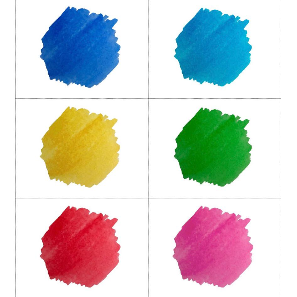 Карточки "цвета"