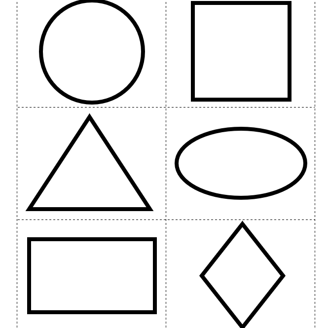 Карточки "фигуры"