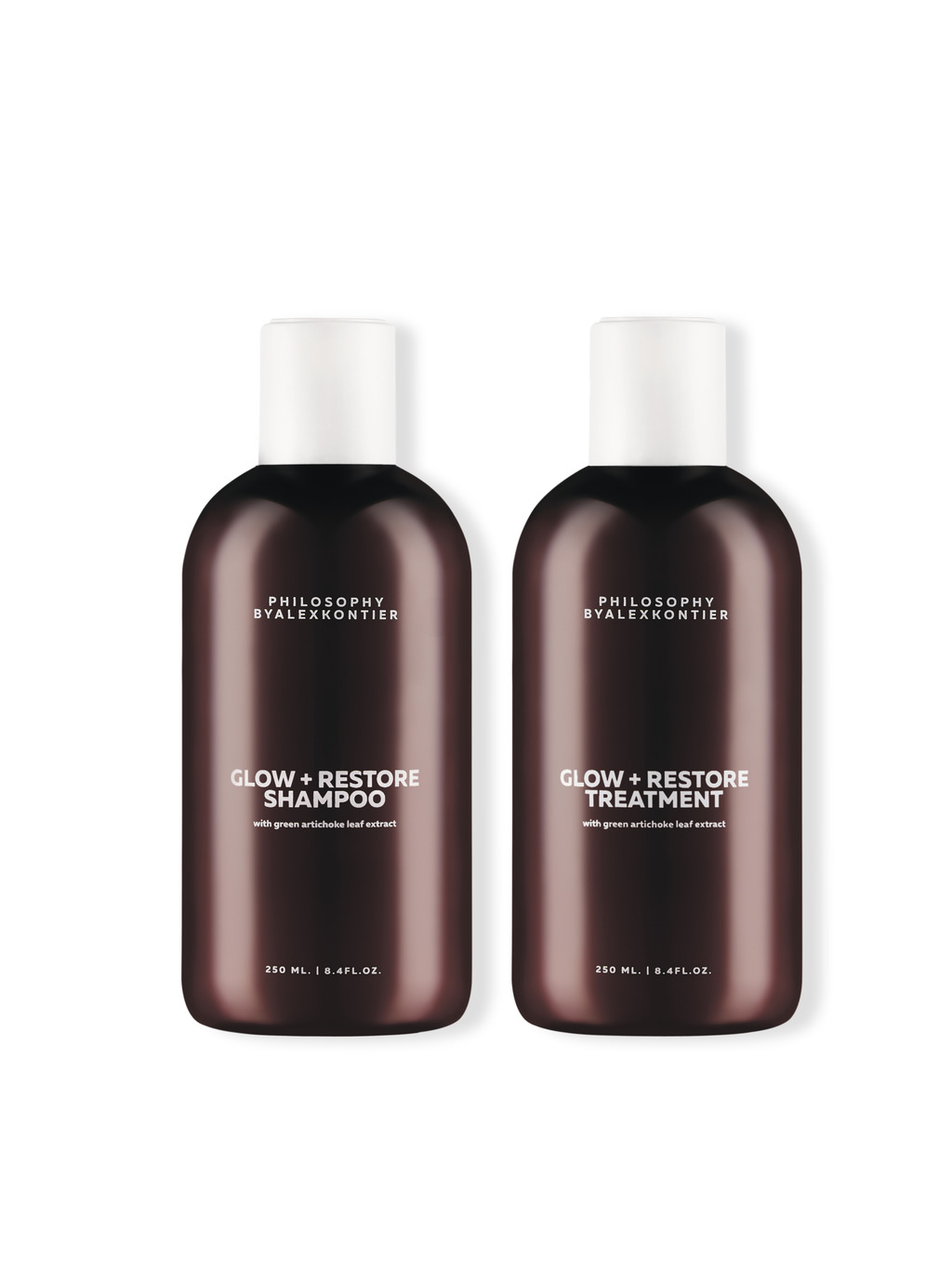 GLOW + RESTORE LIMITED EDITION KIT Шампунь + Тритмент, 500 мл.