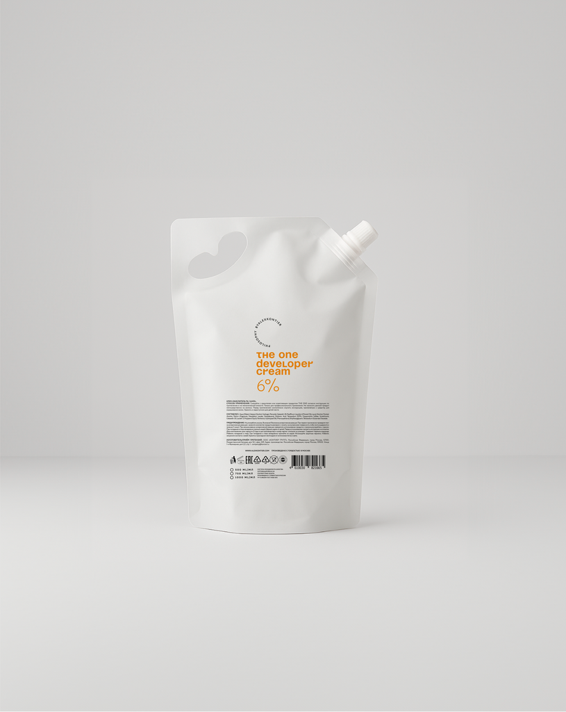 Премиальный крем-оксислитель THE ONE DEVELOPER CREAM  6%  | 20 VOL. / рефил, 1000 ml