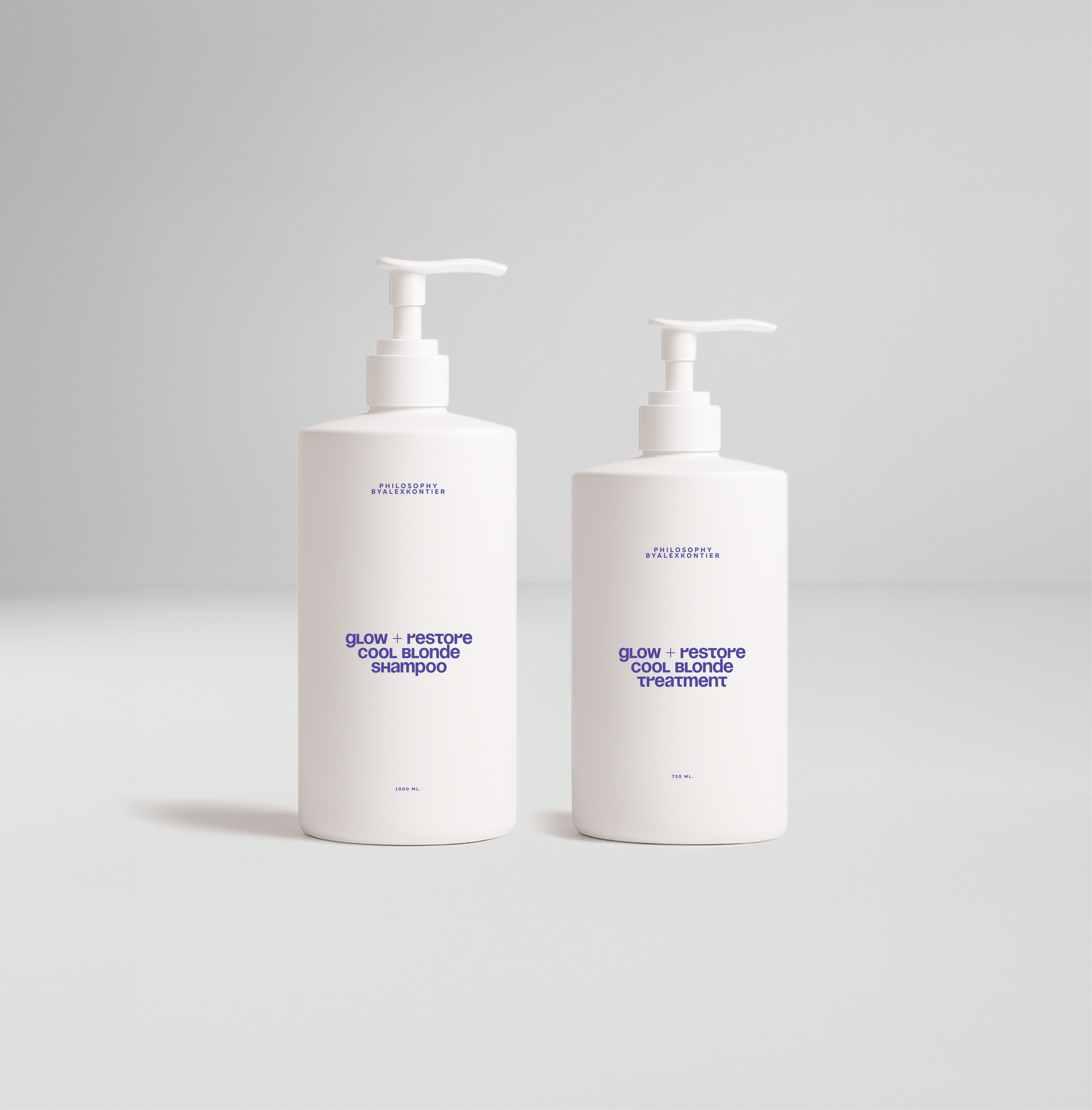 PHILOSOPHY PRO BOTTLE Флакон с дозатором для шампнуня и  ухода 1000 / 750 мл.