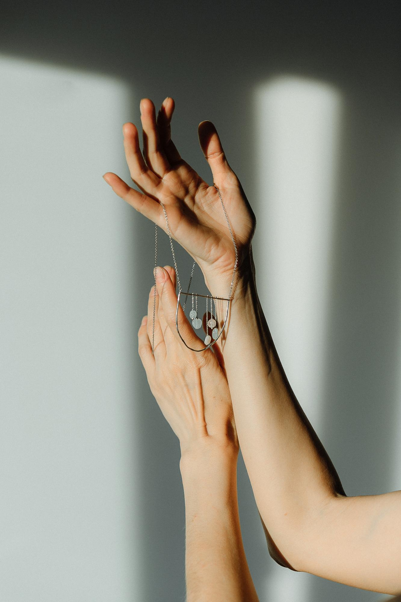 Колье Капли Дождя