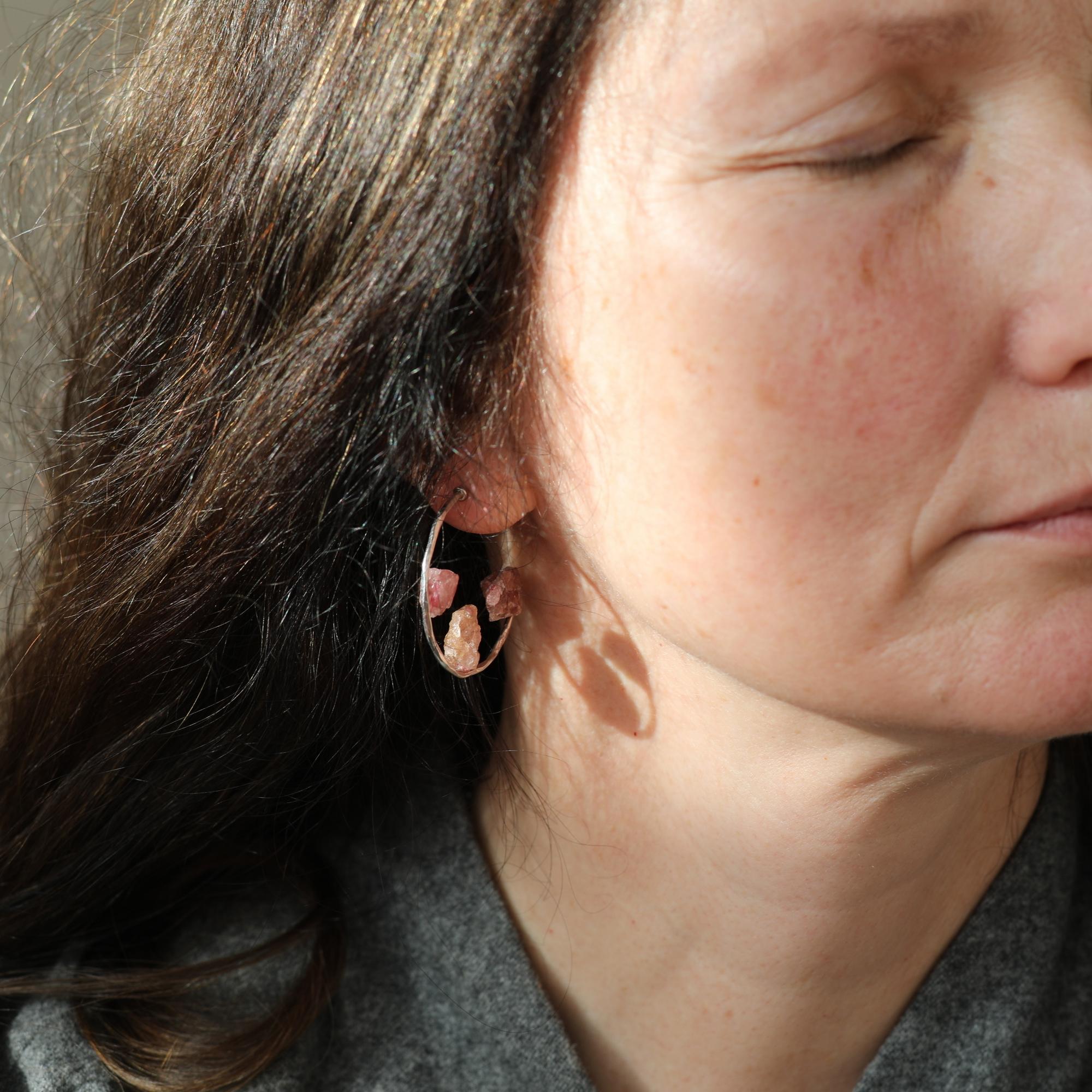 Серьги Рваная рана