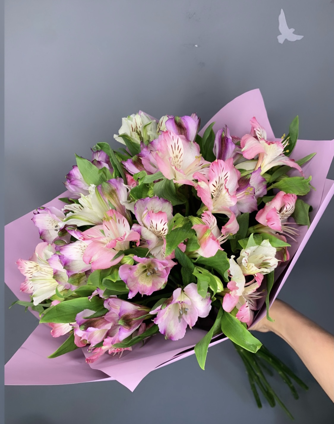 Альстромерии микс 9шт