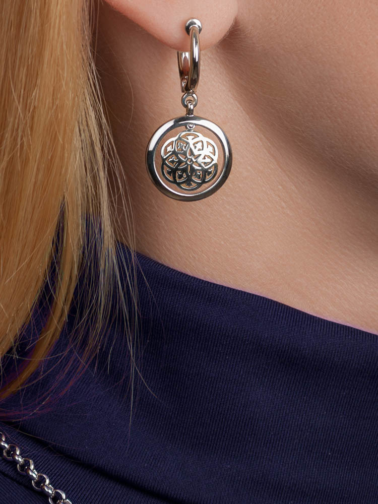 Серьги Rosette