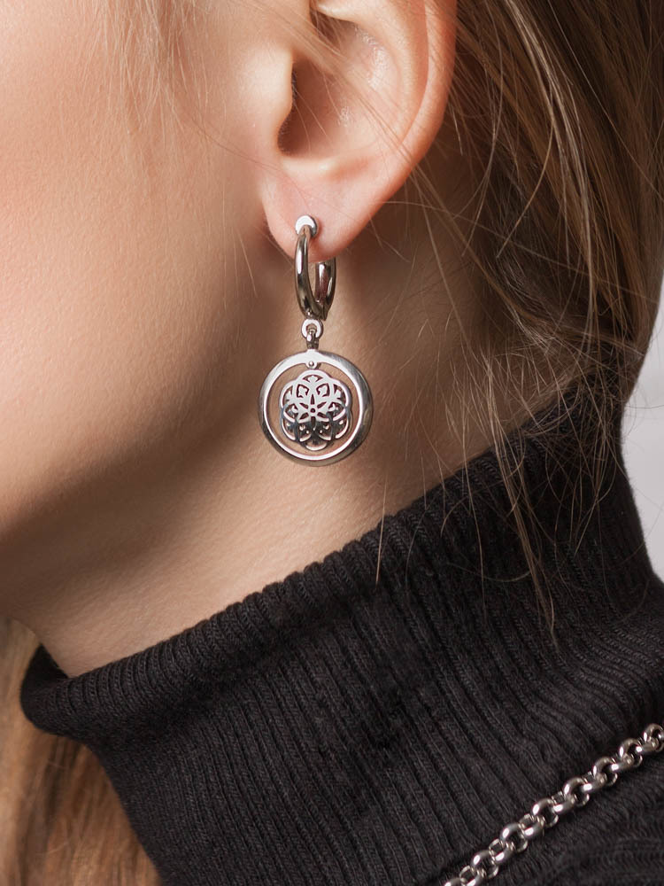 Серьги Rosette