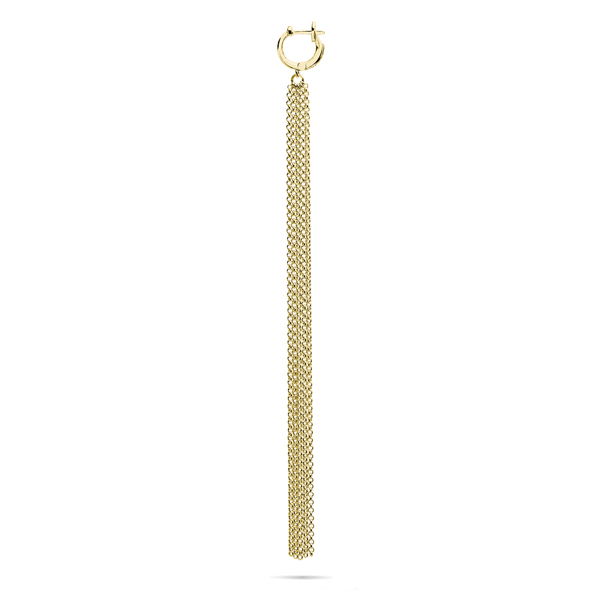 Моносерьга Chains gold