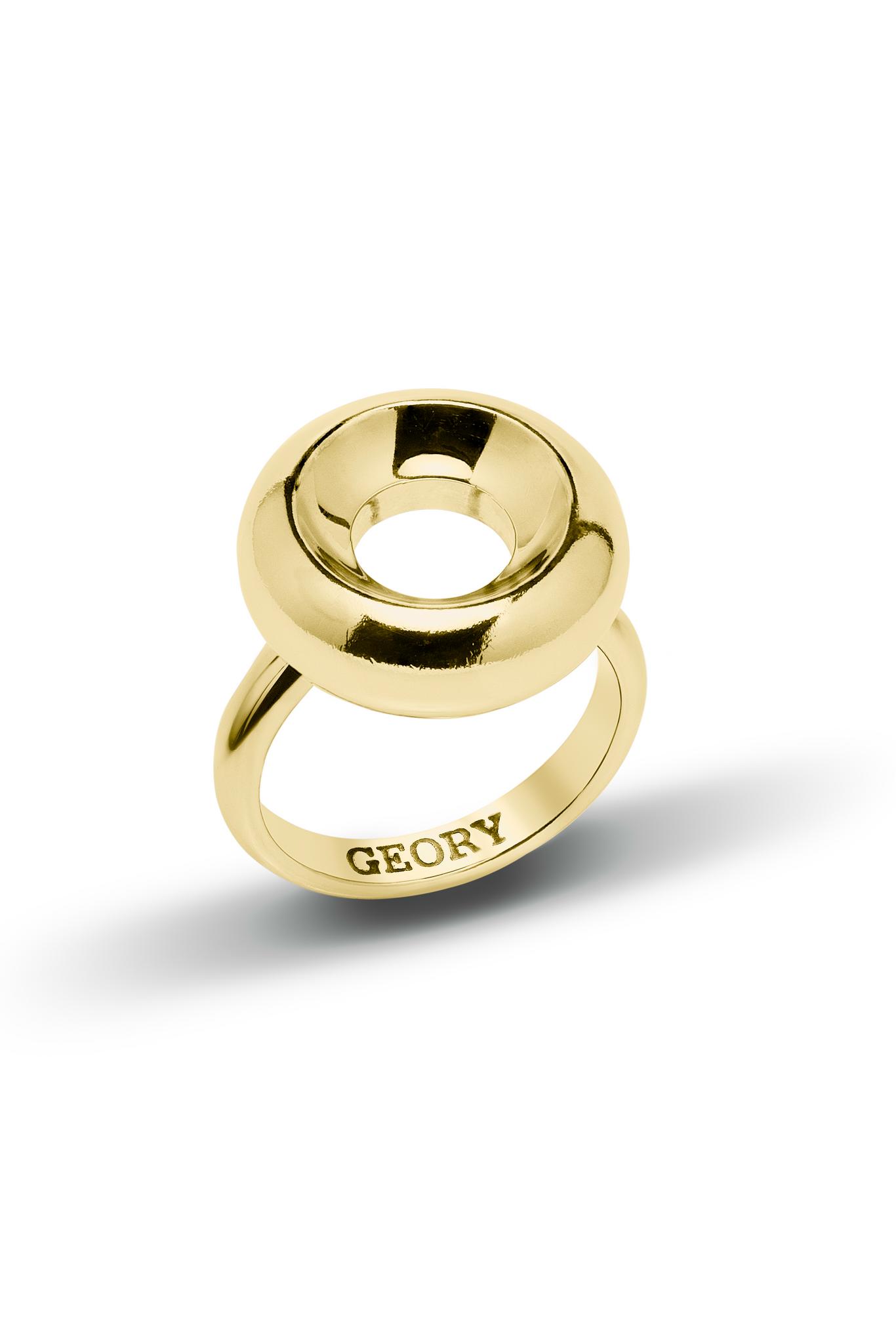 Кольцо Globe gold