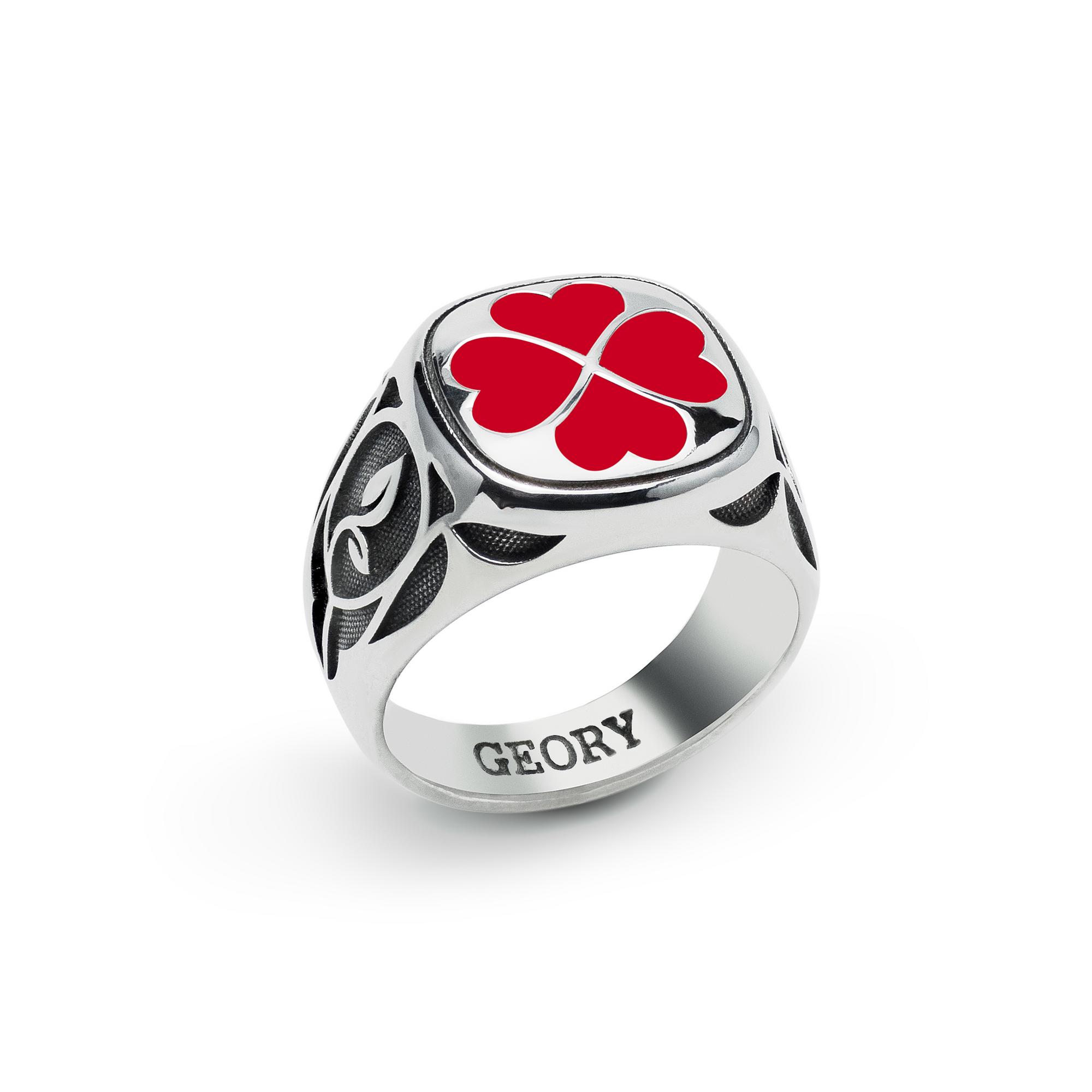 Кольцо Good Luck red