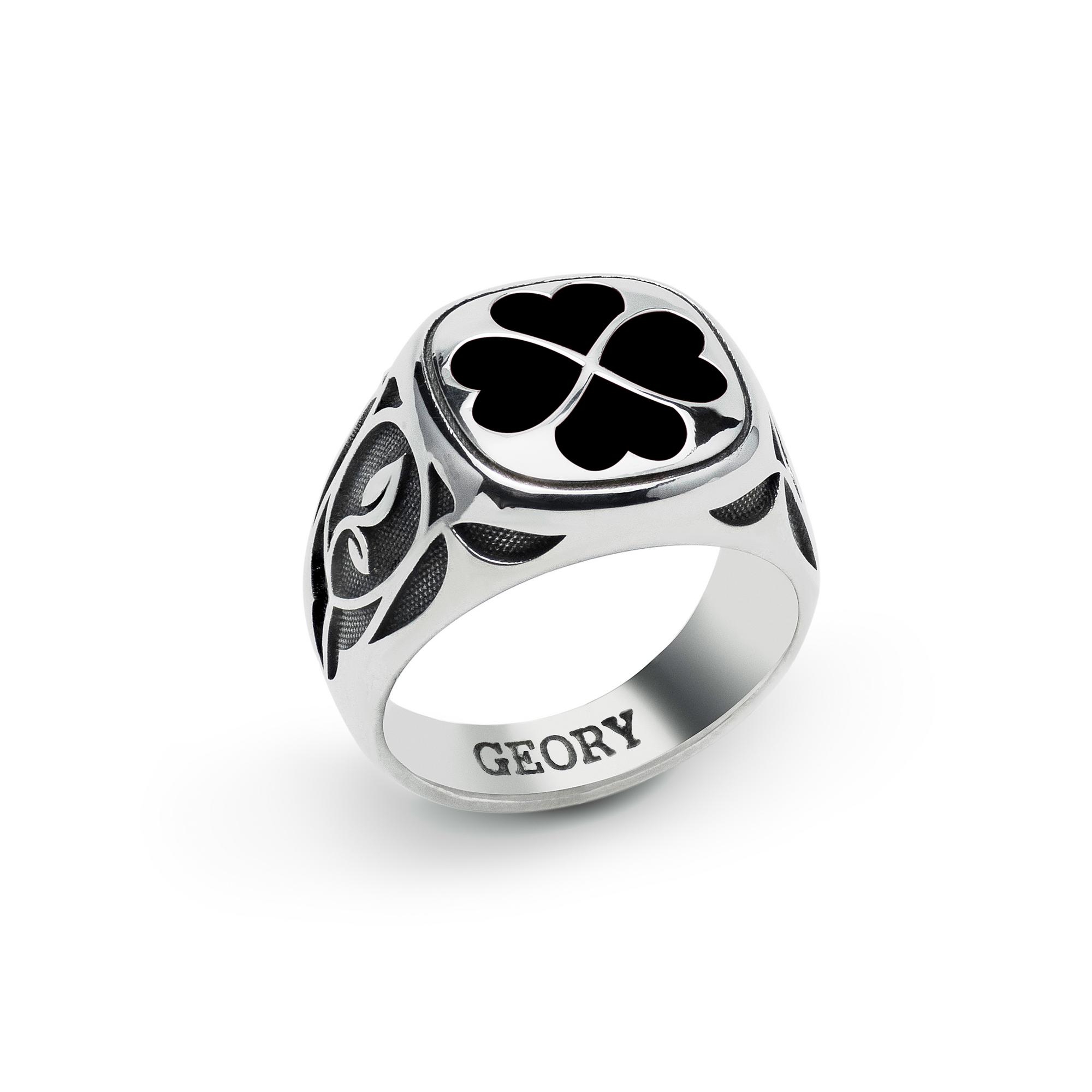 Кольцо Good Luck black