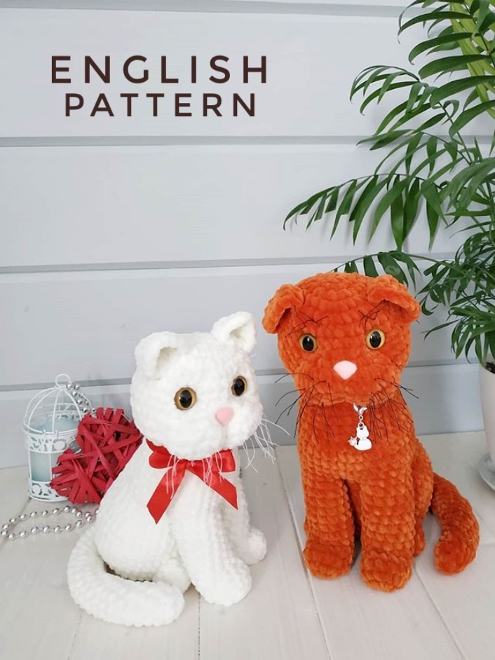 CAT PEACH     English Pattern PDF