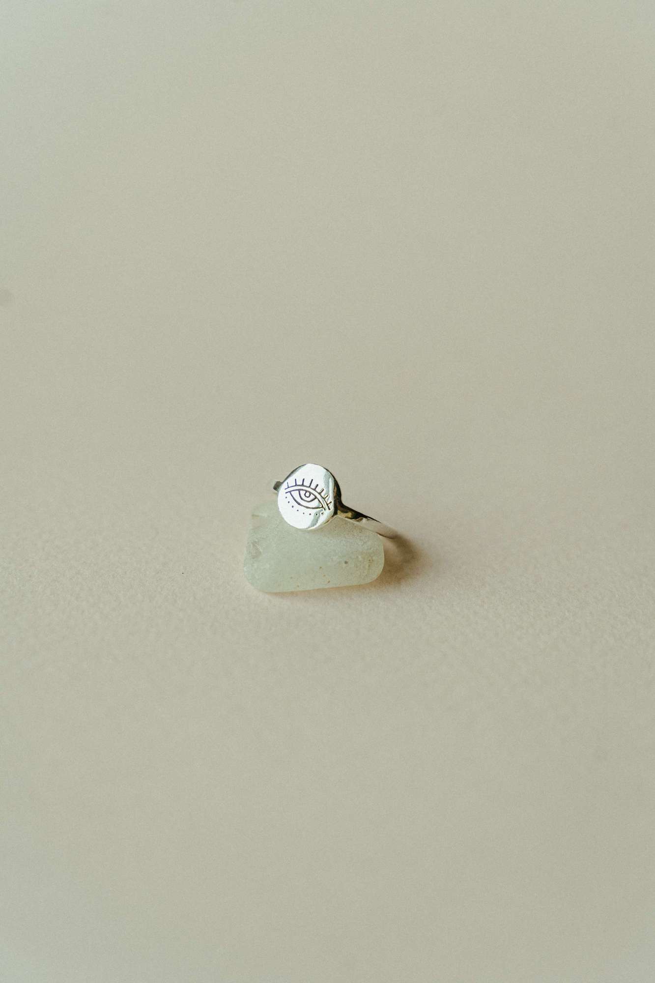 Кольцо - печатка Open eye