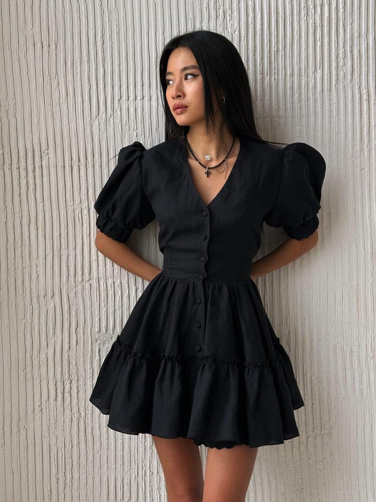 Платье Monica black