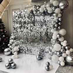 ПАЙЕТКИ СЕРЕБРО+БЕЛ