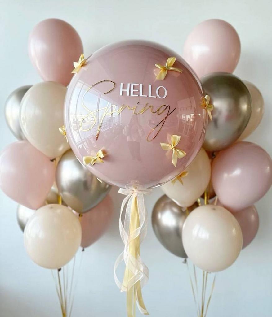 Шары 8 марта Бантики