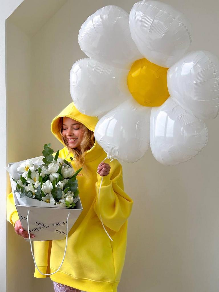 Шары 8 марта Ромашка