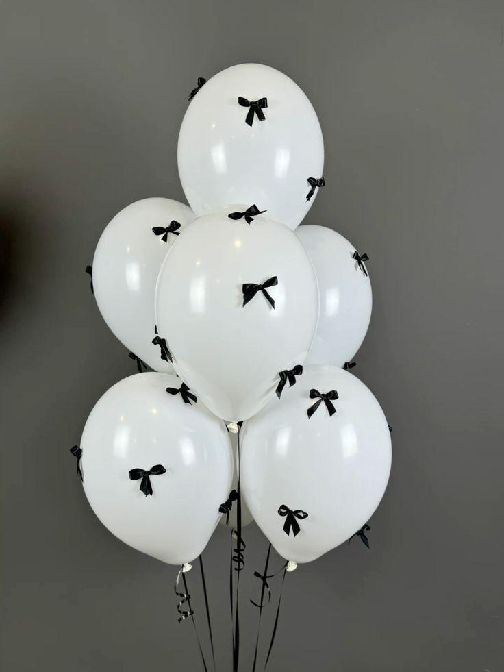 шар с бантиками 12 дюймов 30 см 1 шт