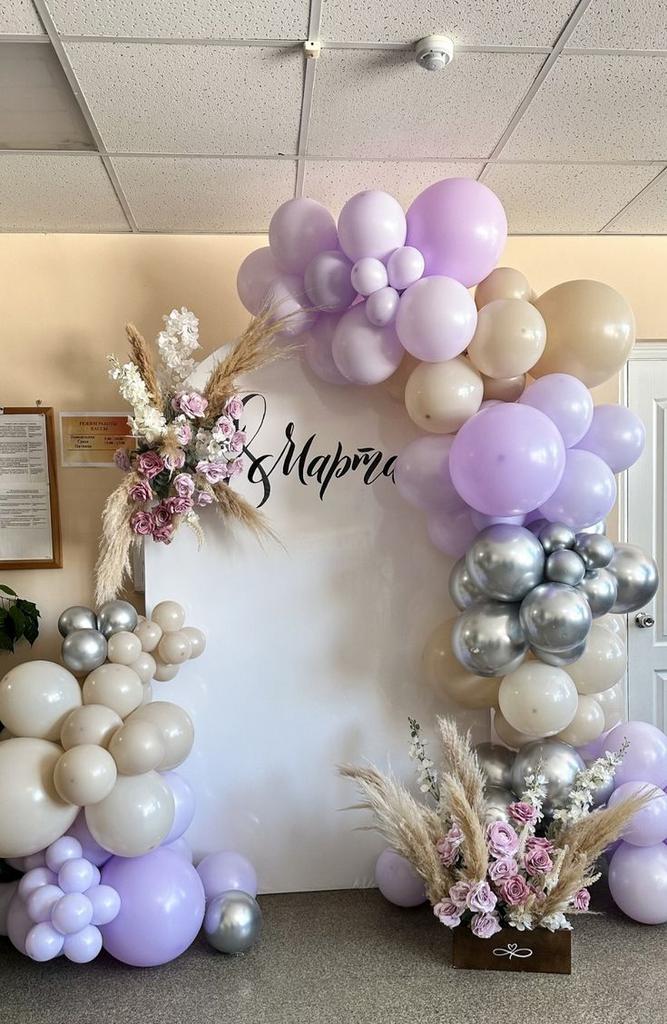 8 марта фотозона с сухоцветами