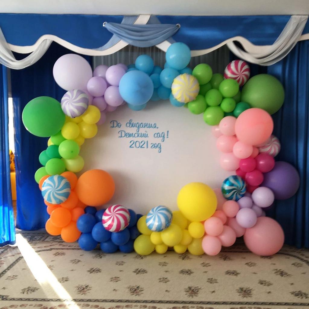 фотозона детский сад  Круг сладости