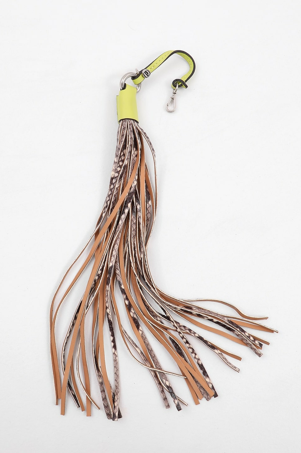 Брелок-подвеска в виде кисточки от FOLLE в оттенке лайма