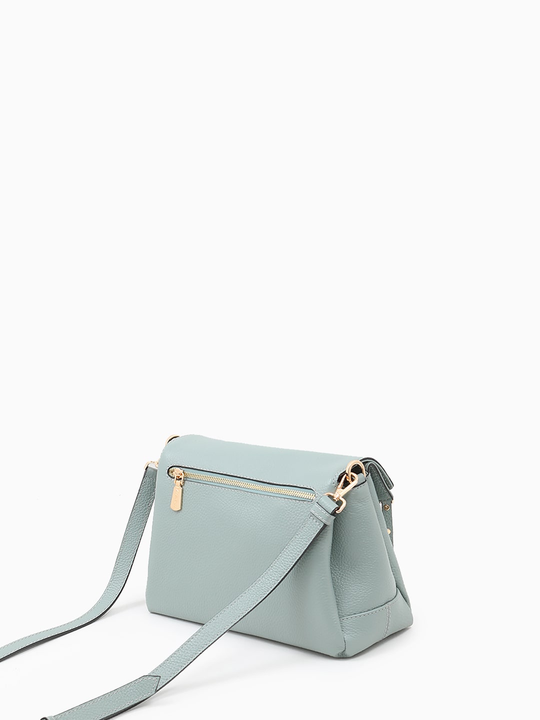 Мятная кросс-боди на плечо с металлическими буквами Vanessa Scani