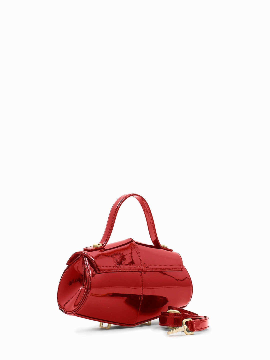 Красный лаковый сэтчел CALIPSO от ARCADIA в размере S