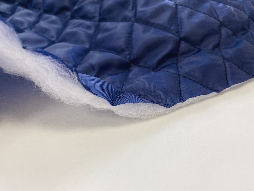 Стеганная подкладка. Цвет Синий