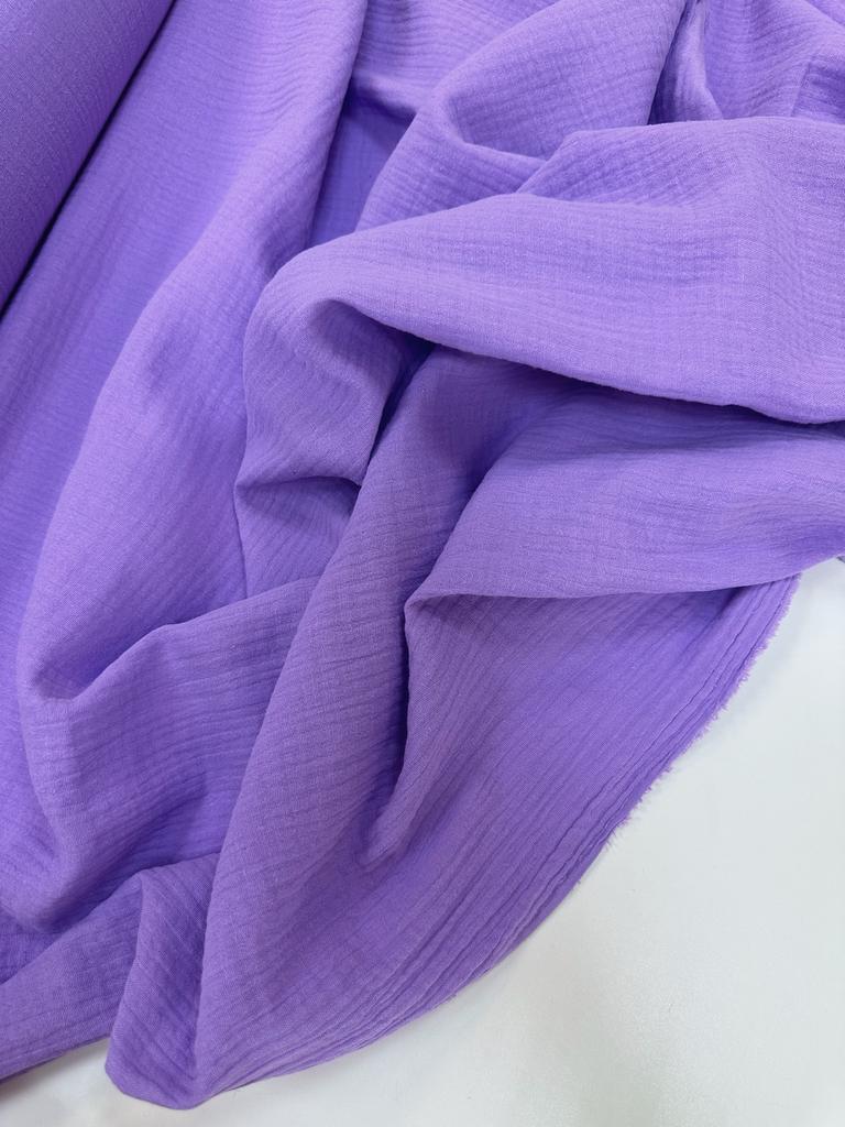 Муслин. Цвет Лавандовое поле