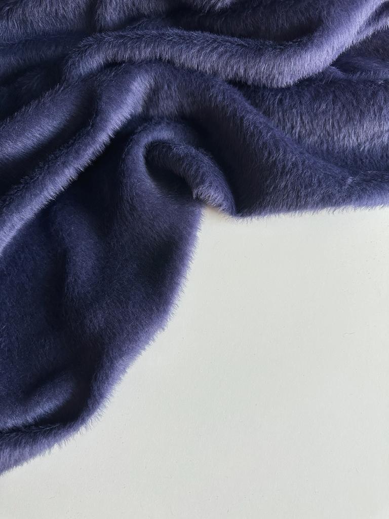 Пальтовая шерсть Jil Sander. Цвет темно синий