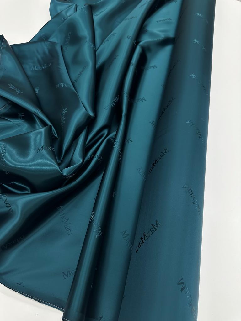 Подкладочная вискоза MaxMara. Цвет Лазерный берег