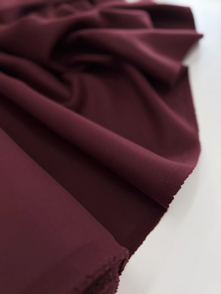 Пальтовая шерсть Hugo Boss. Цвет Бургунди