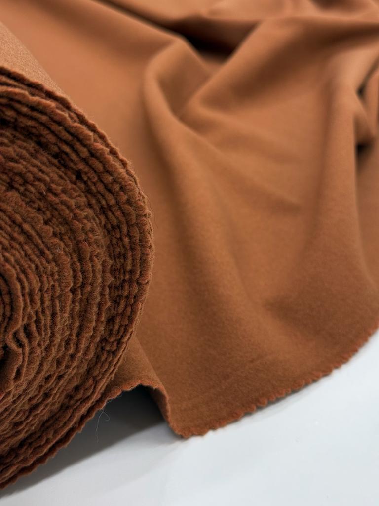 Пальтовая шерсть Roberto Cavalli. Цвет Пряная корица