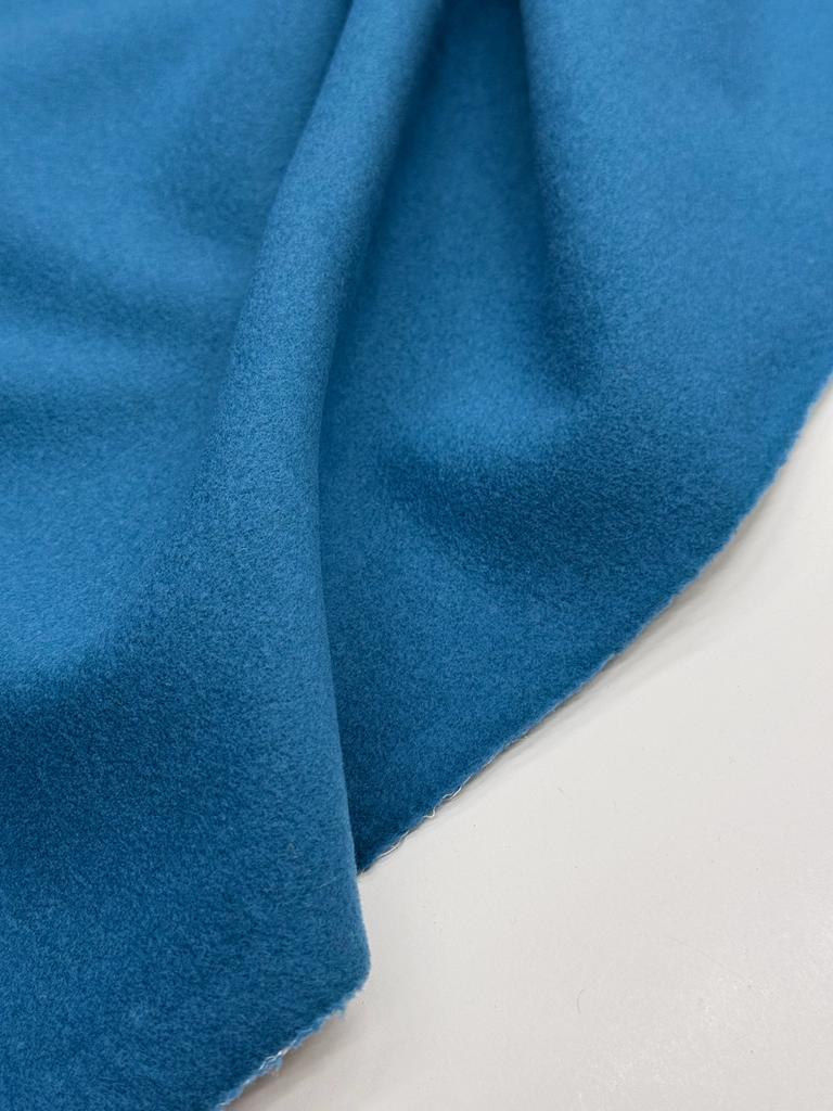 Пальтовая шерсть Del core. Цвет Аквамарин