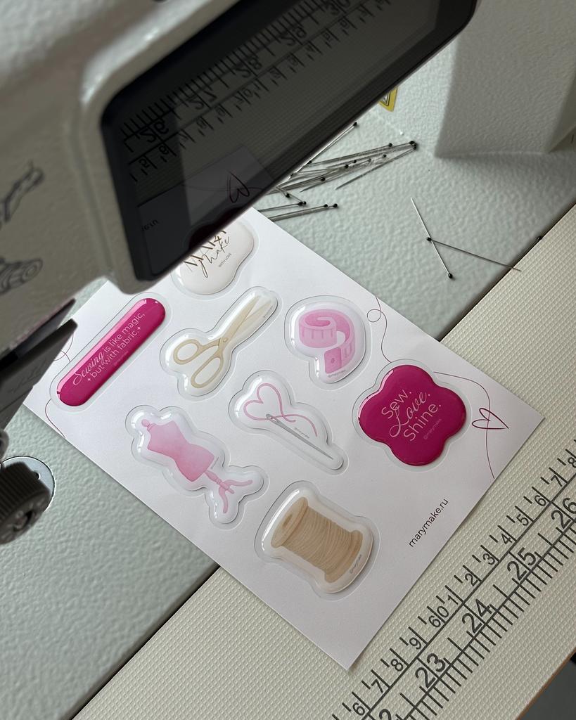 Швейный стикерпак