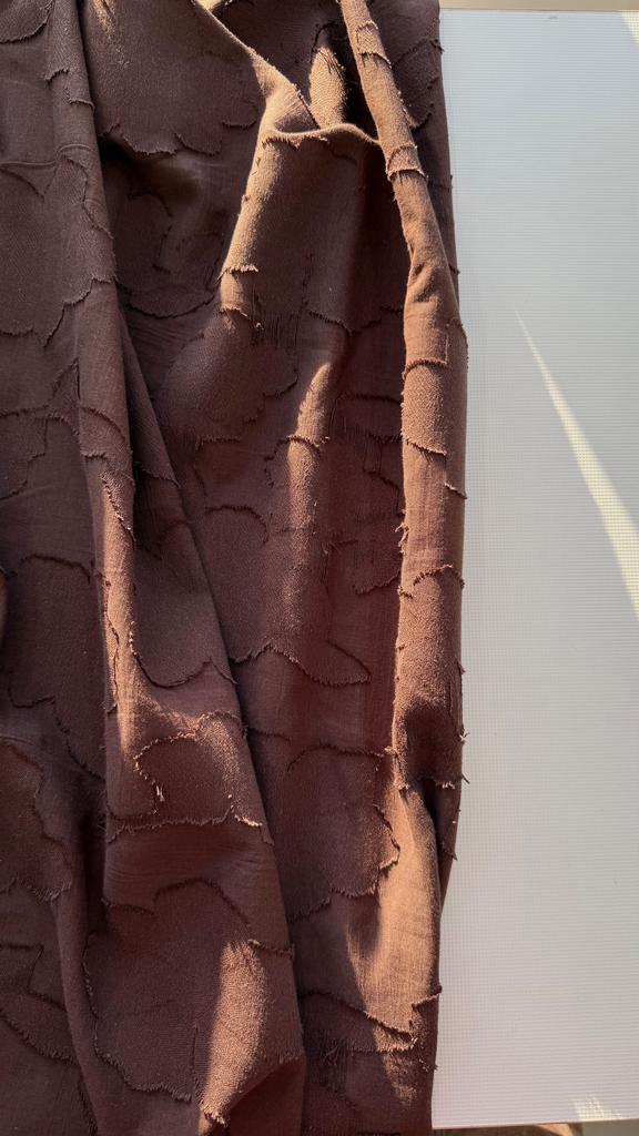 Хлопок. Шоколадные цветы