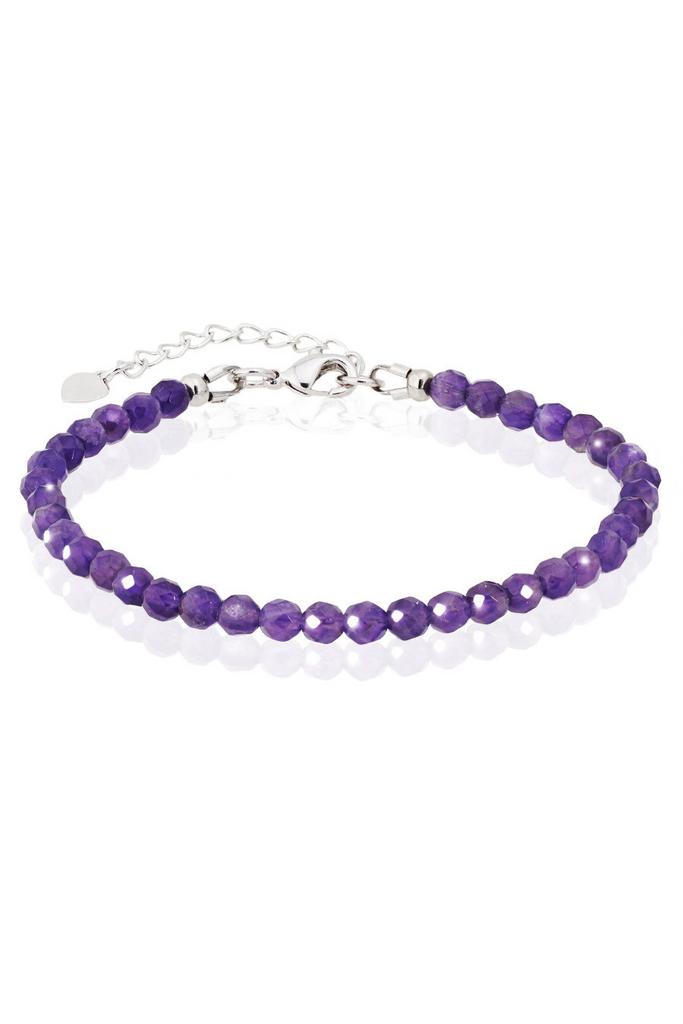 Браслет Miniature Violet из миниатюрного аметиста ювелирной огранки