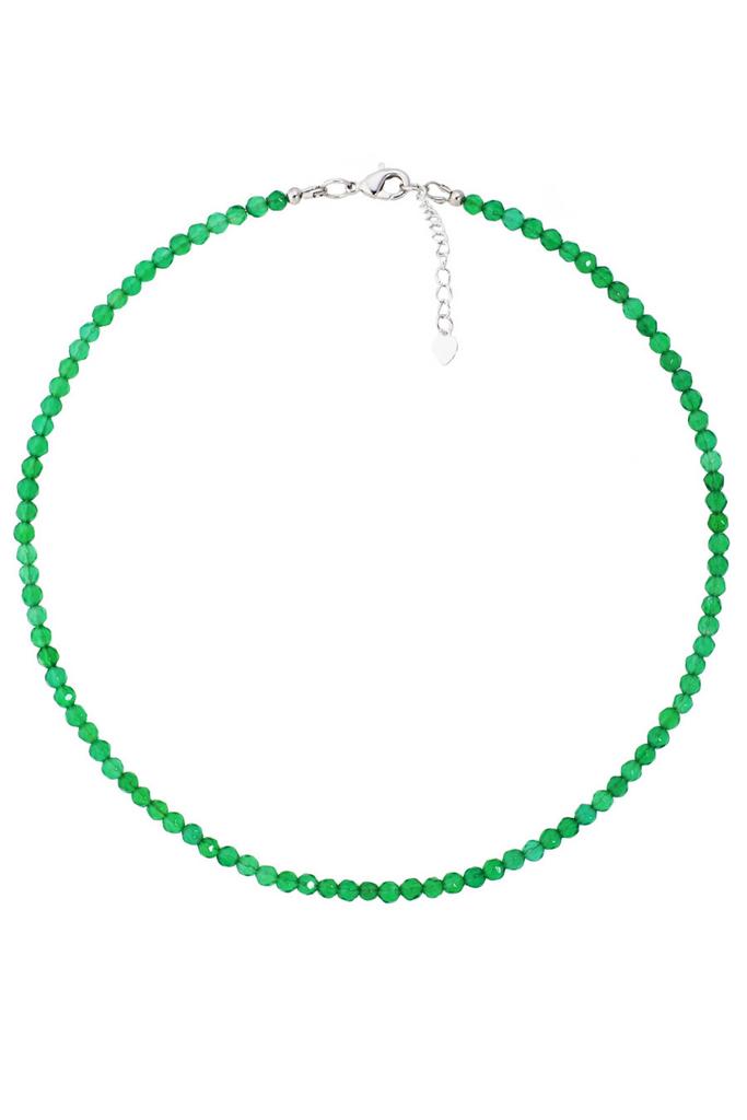 Чокер Miniature Emerald из миниатюрного изумрудного агата