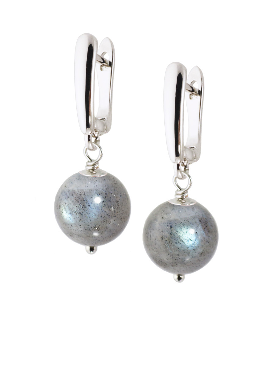 Серьги Forever Labrador на каждый день из натурального лабрадора