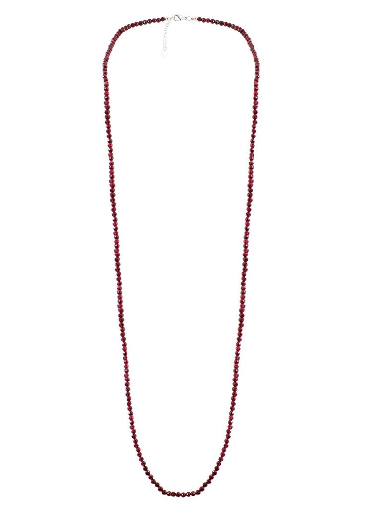 Лариат Miniature Garnet из миниатюрного граната ювелирной огранки