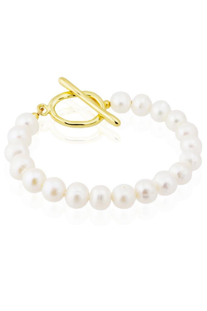 Браслет Maldives из натурального жемчуга на замочке