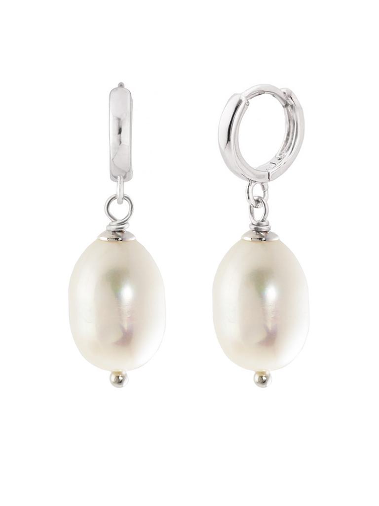 Серьги Catherine на каждый день с барочным жемчугом