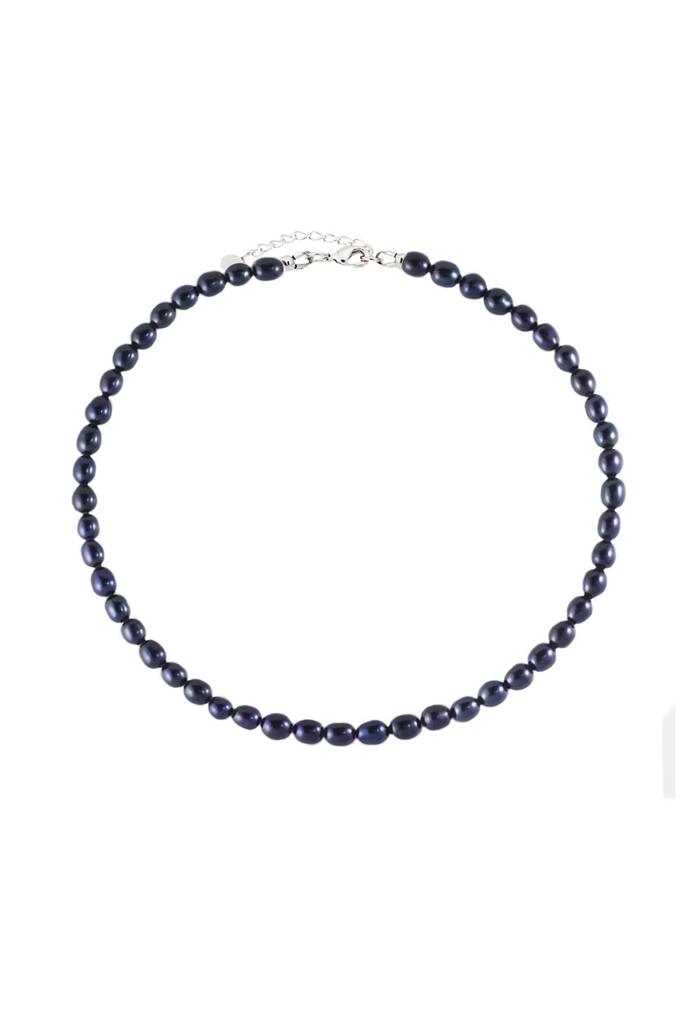 Колье Catherine Noir из натурального черного жемчуга