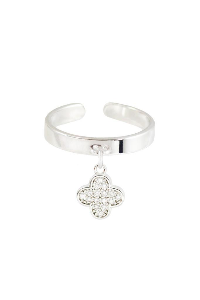 Кольцо Talisman Clover с подвеской Четырехлистник