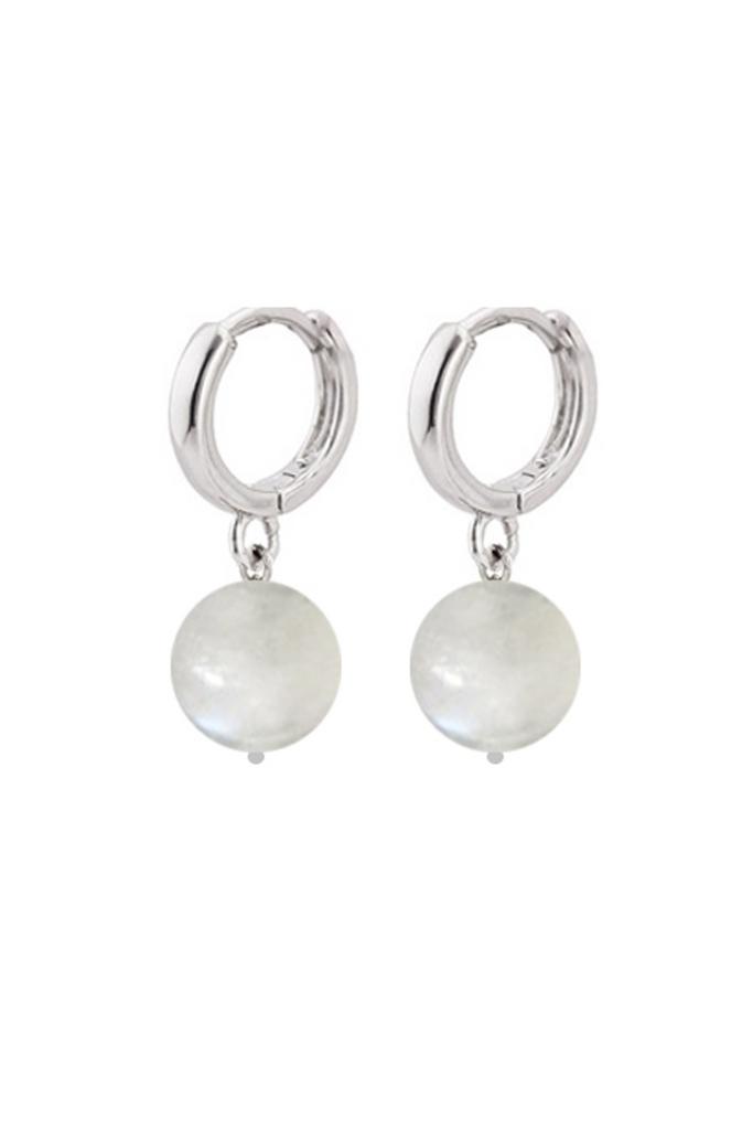 Серьги Spiritual "Tenderness" из лунного камня