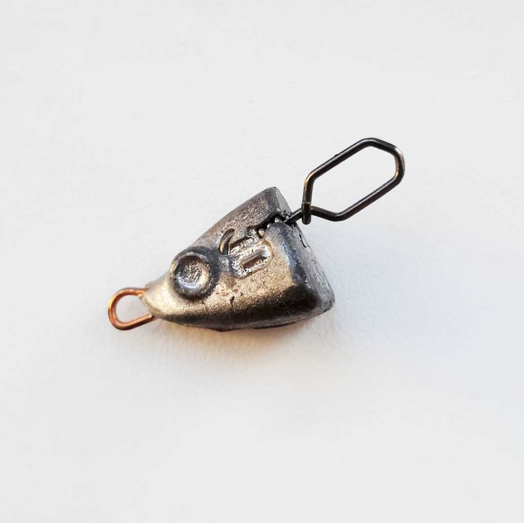 Голова рыбы с застежкой