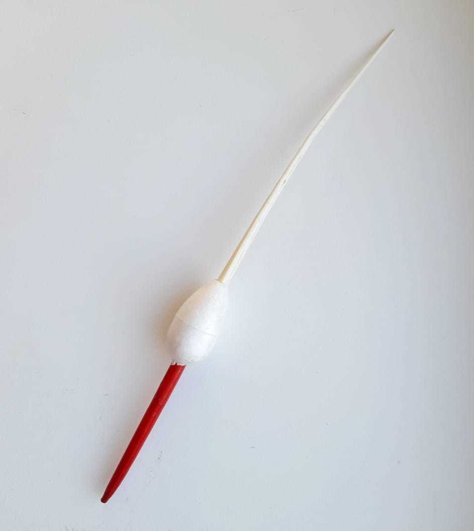 поплавок перьевой с бабышкой