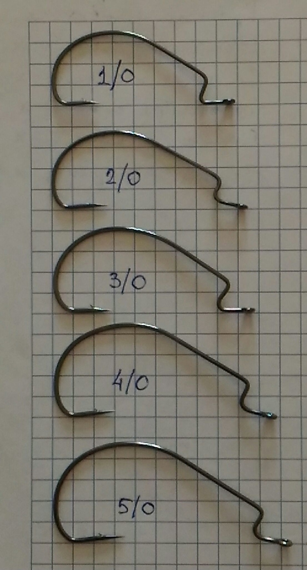 Крючок офсетный с большим ухом