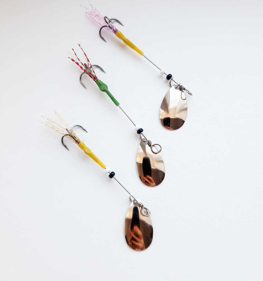 блесна окуневая Ni гладкая Indi №2