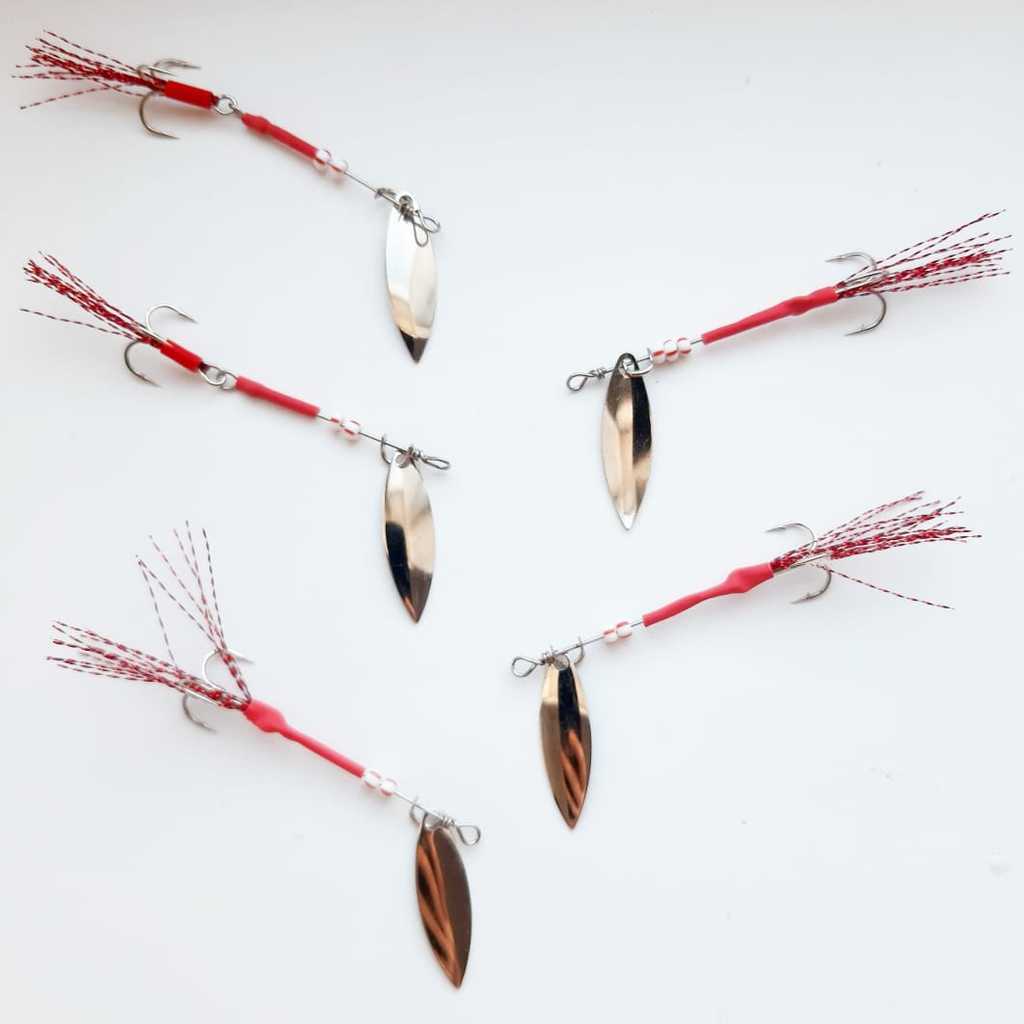 блесна окуневая Ni гладкая WL №2